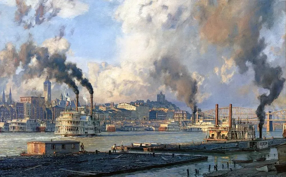 1900年的匹兹堡，John Stobart